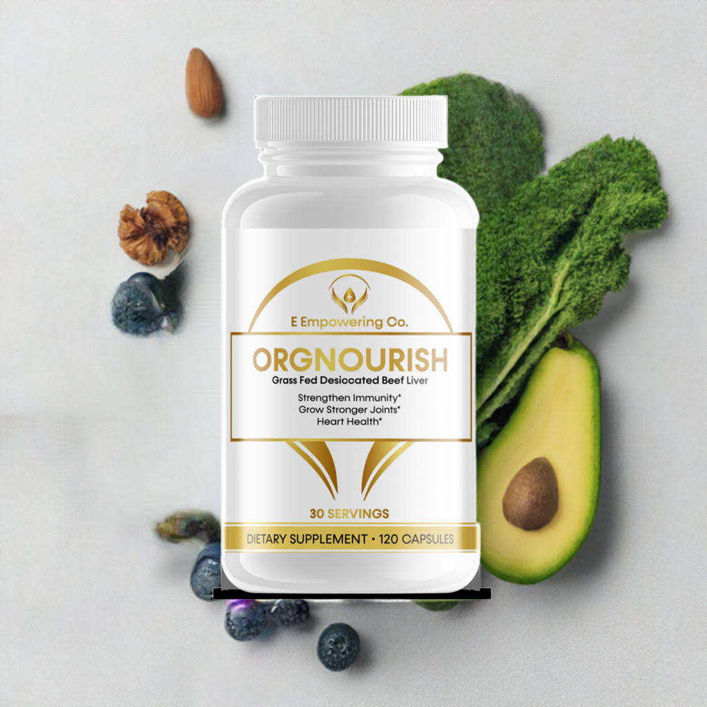 organourish- Organic Grass-Fed Beef Liver Supplement