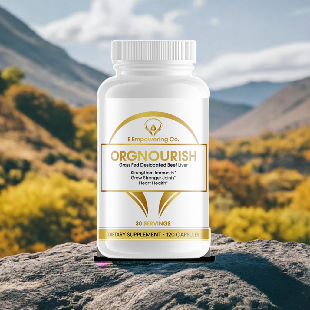 organourish- Organic Grass-Fed Beef Liver Supplement