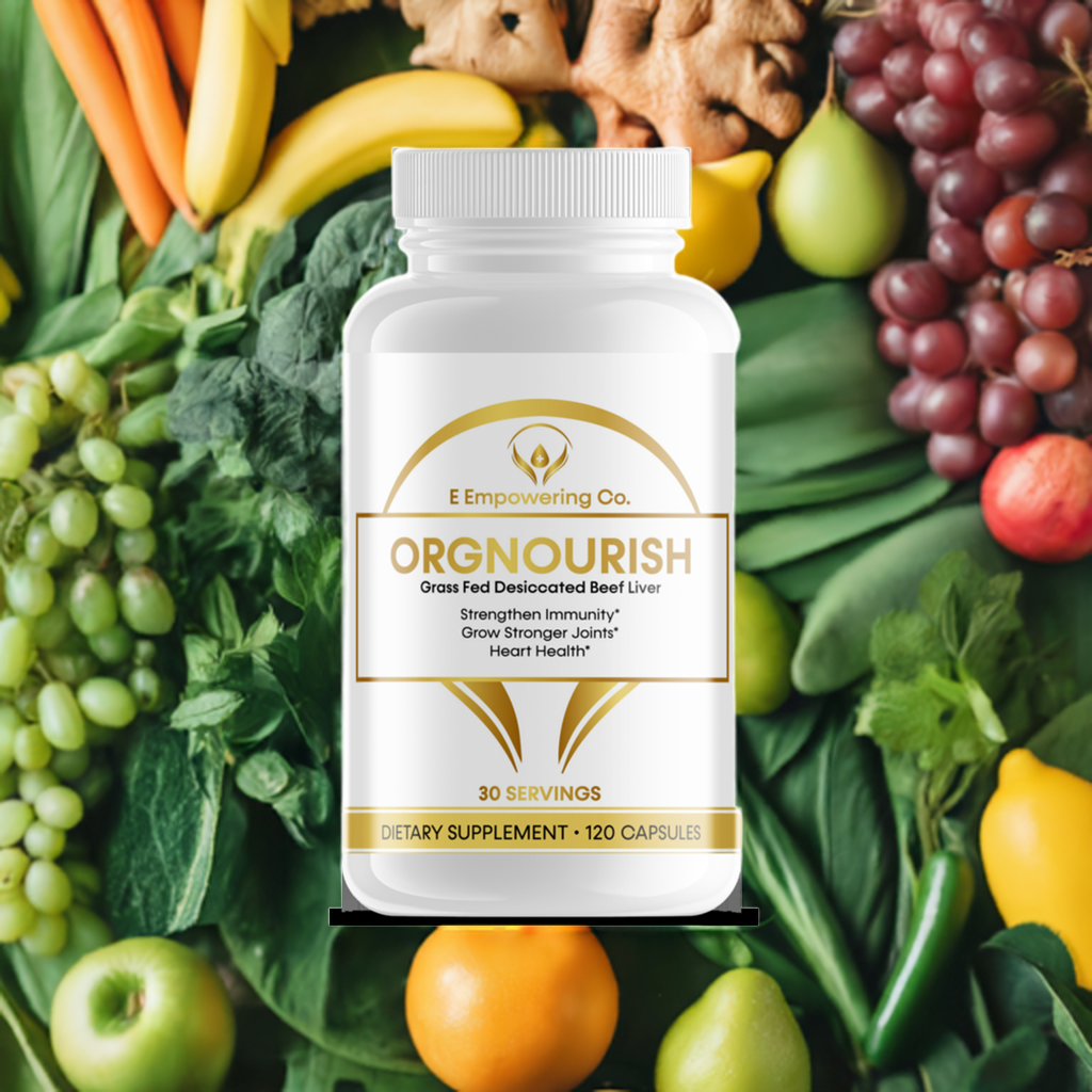 organourish- Organic Grass-Fed Beef Liver Supplement