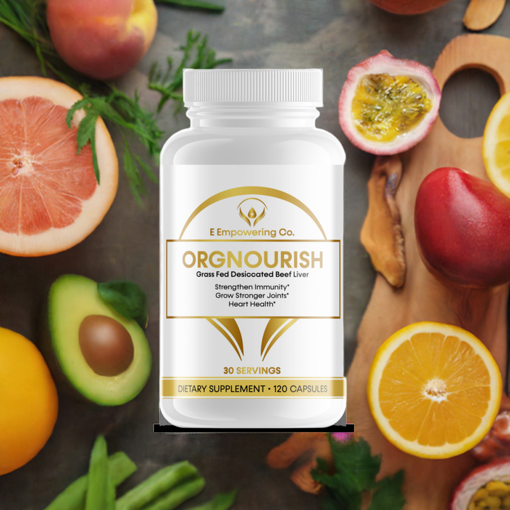 organourish- Organic Grass-Fed Beef Liver Supplement