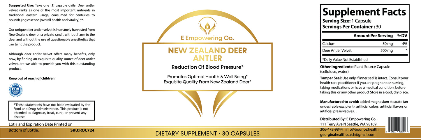 New Zealand ceer Antler