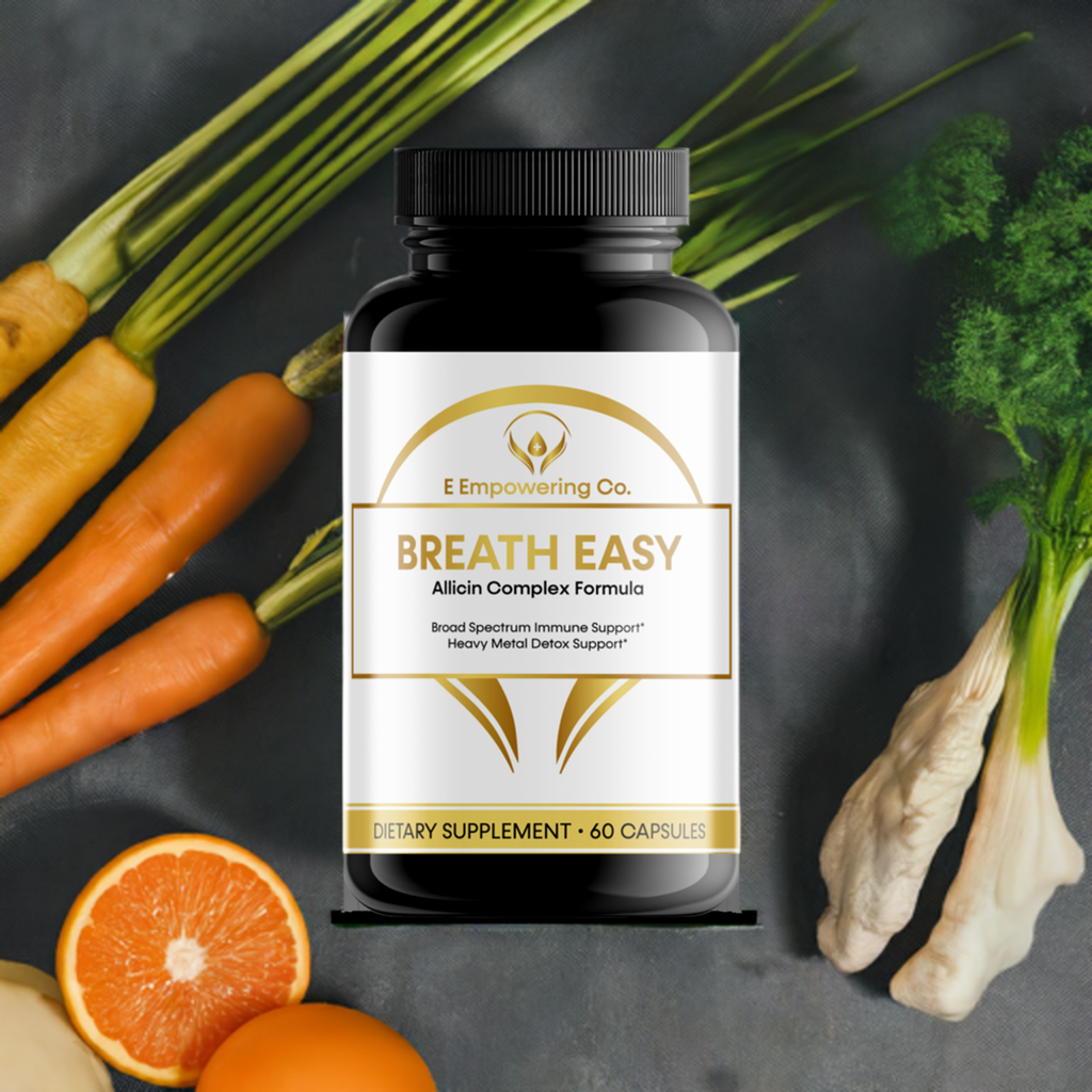 Breath Easy -Allicin complex upper respiratory infection natural relief