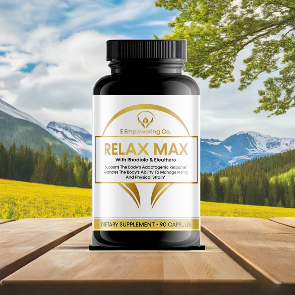 Relájate Max con Rhodiola y Eleuthero