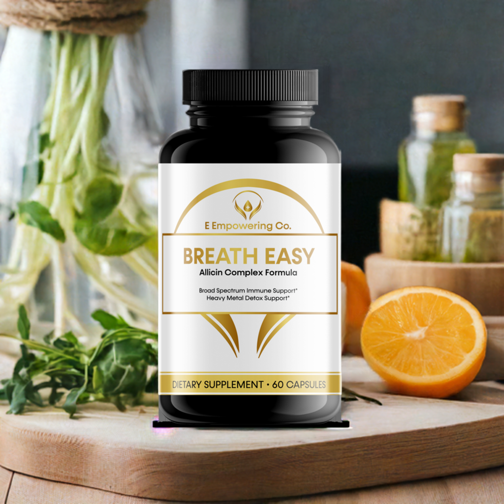 Breath Easy -Allicin complex upper respiratory infection natural relief