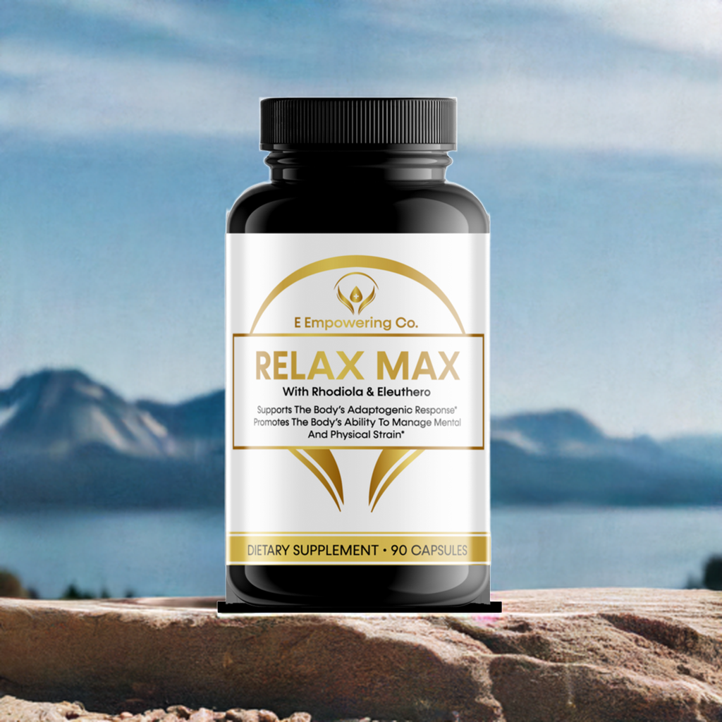 Relájate Max con Rhodiola y Eleuthero