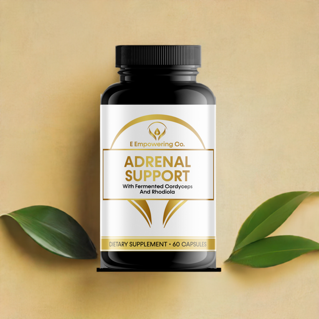 Adrenal Support with fermented cordyceps  stress management formula