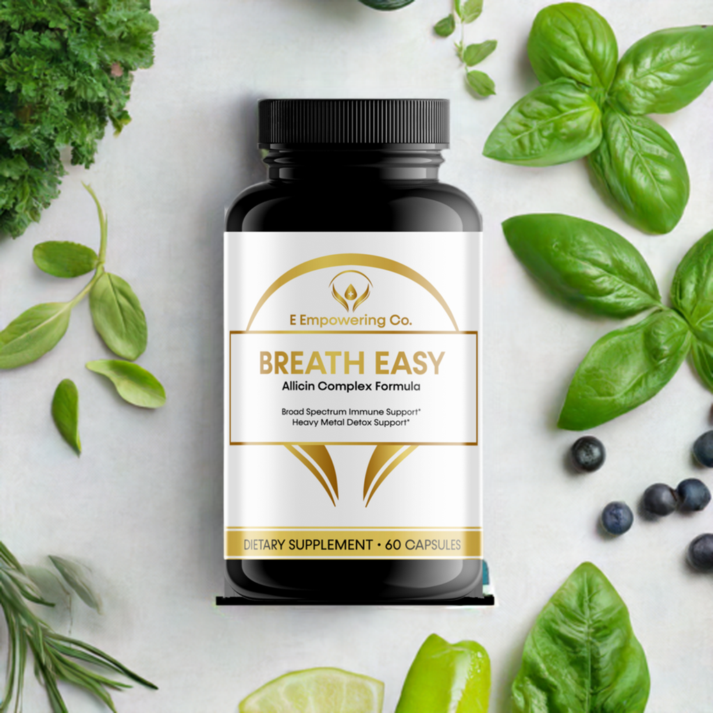 Breath Easy -Allicin complex upper respiratory infection natural relief