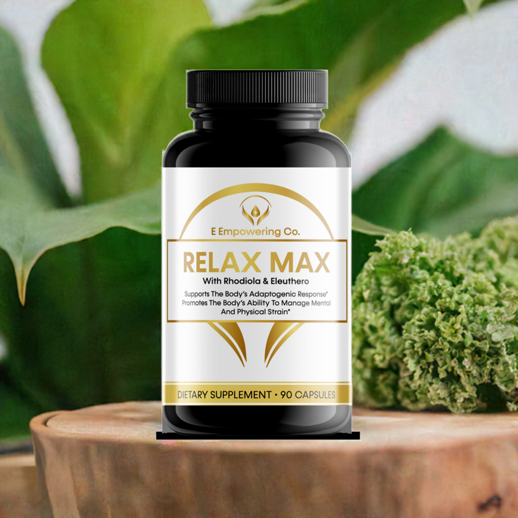 Relájate Max con Rhodiola y Eleuthero