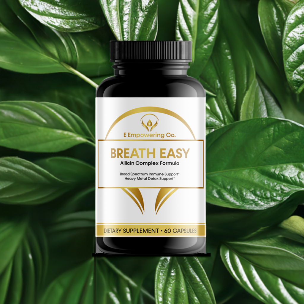 Breath Easy -Allicin complex upper respiratory infection natural relief